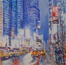 Opera rappresentativa di New York intitolata: luci a New York<br/> ______