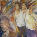 Opera Figurativa intitolata: La casa in collina 